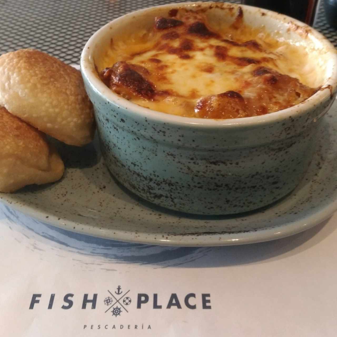 lasagna de mariscos