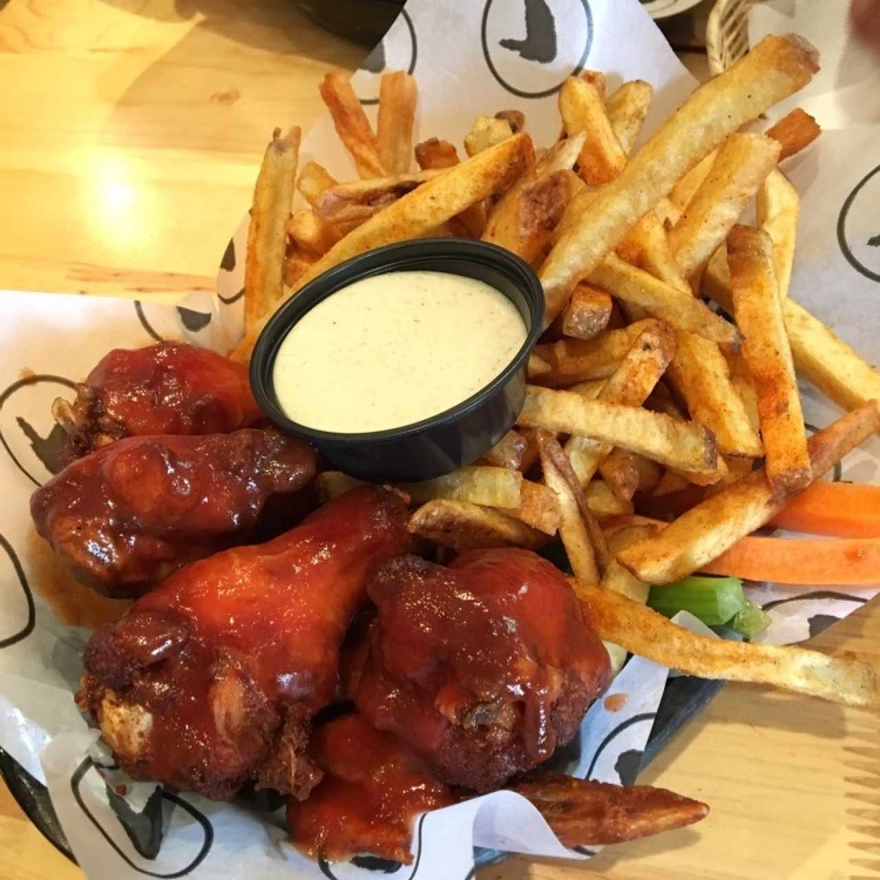 alitas bbq