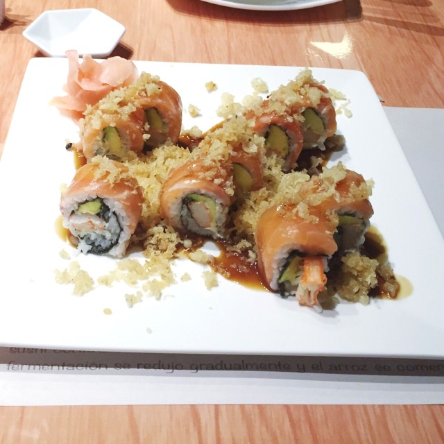 Salmón crunch 