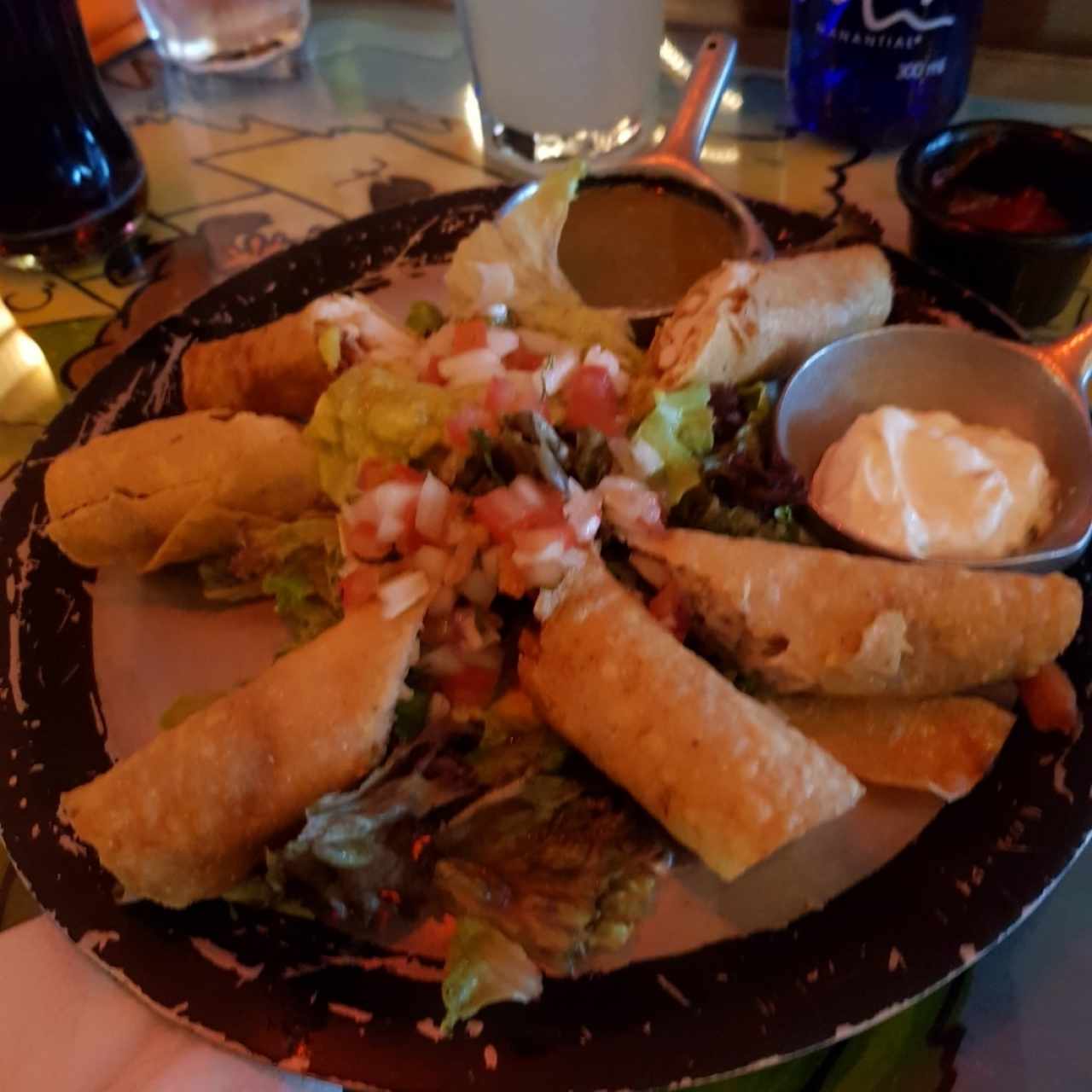 fajitas crocantes