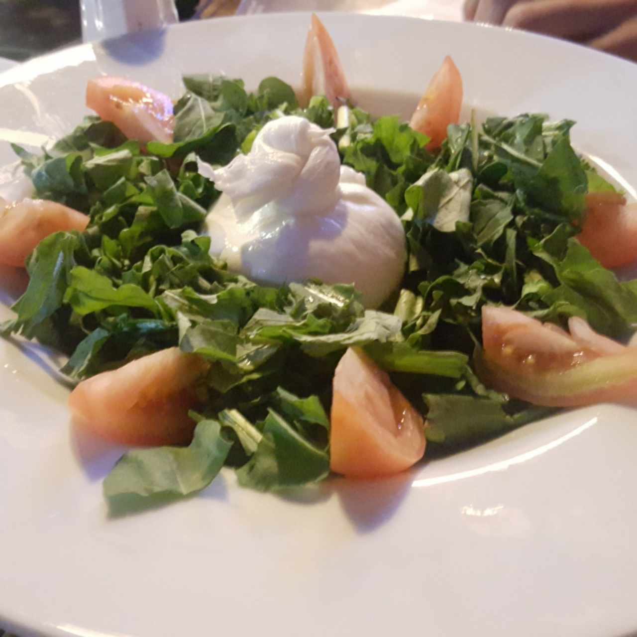 Burrata caprese