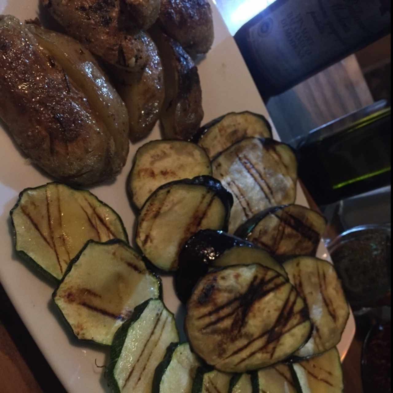 acompañamiento mixto a la parrilla