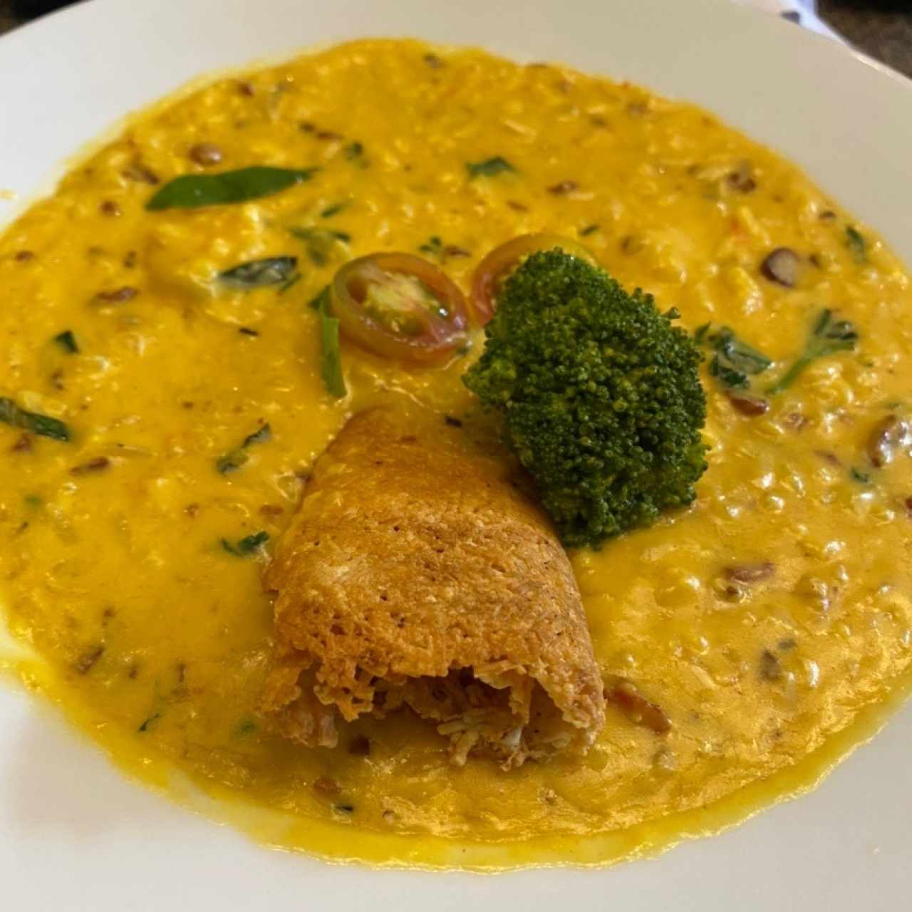 Rissotto camarones