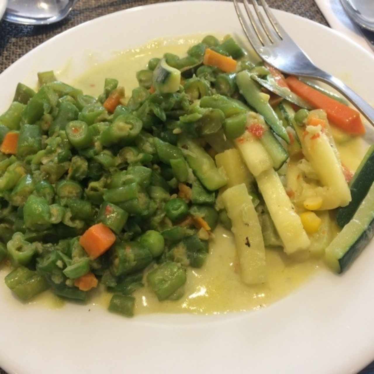 verduras calientes