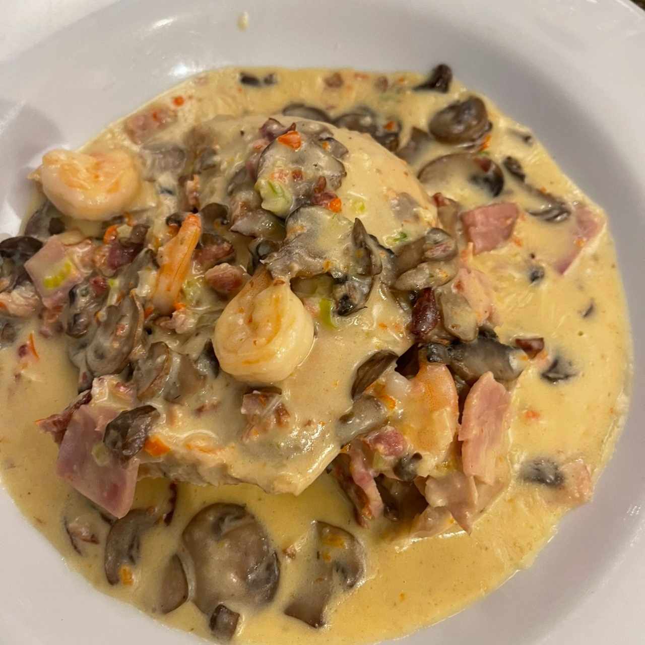Pollo danesa