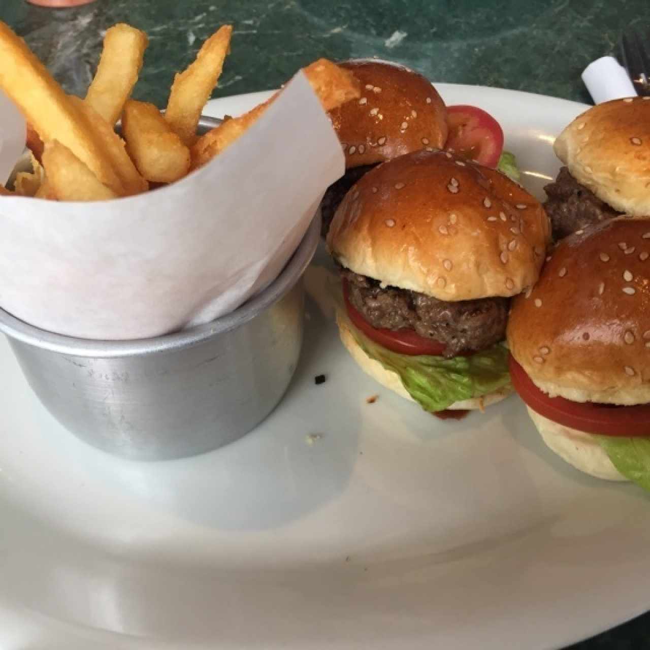Minihamburguesas 