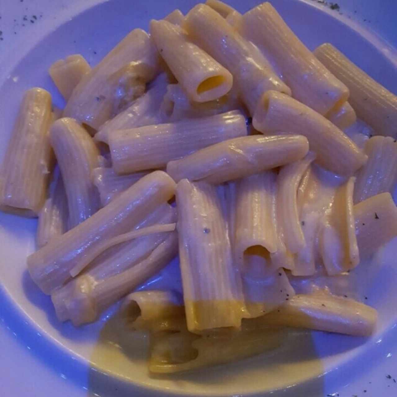 Rigatoni tres quesos