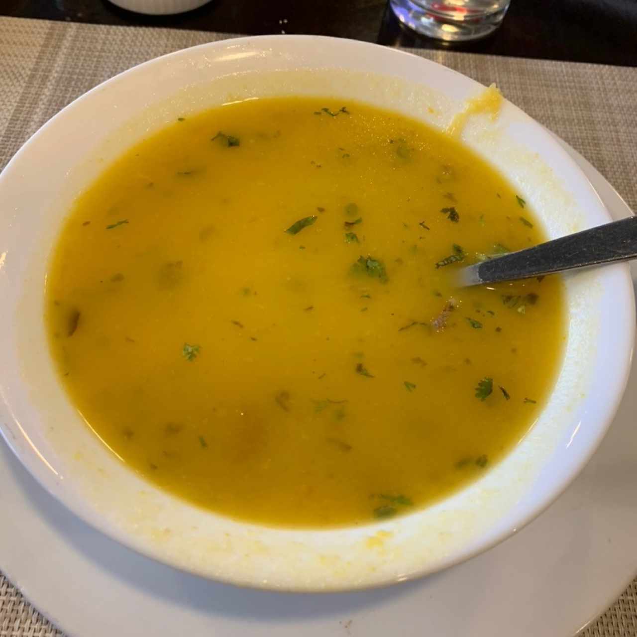 Sopa de vegetales 