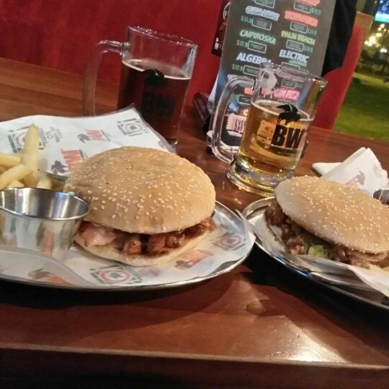 hamburguesa de pollo