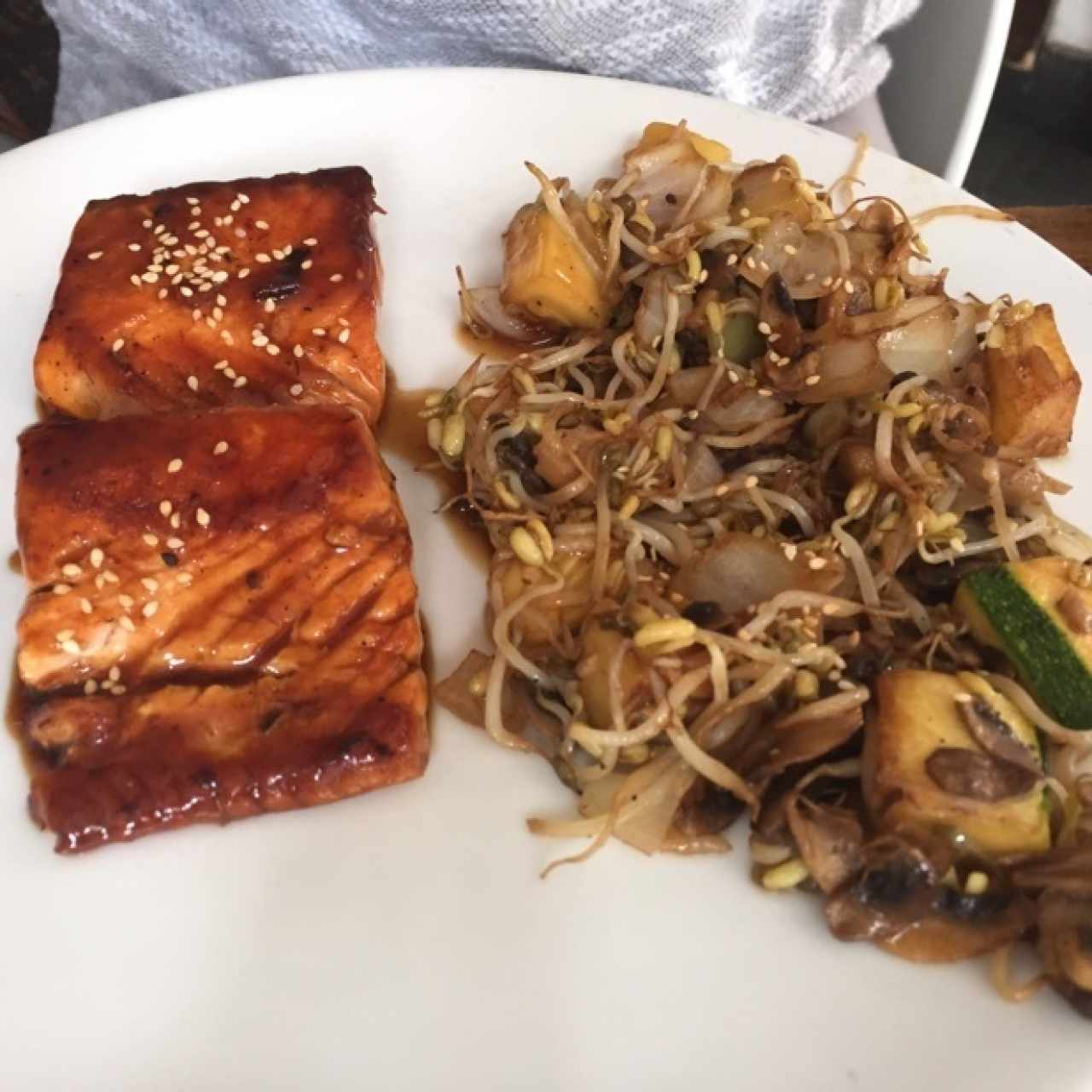 salmon teriyaki 