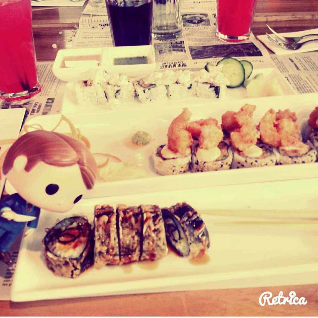king Roll y Caliente Roll