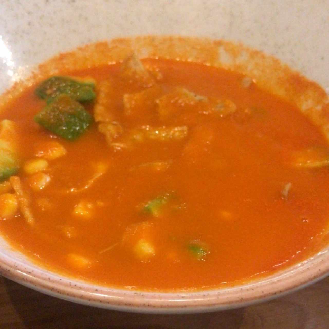 Sopa de tortilla!