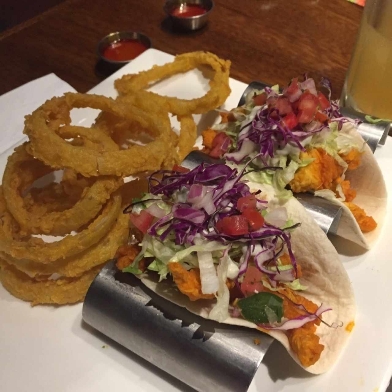 Extreme Buffalo Chicken Tacos