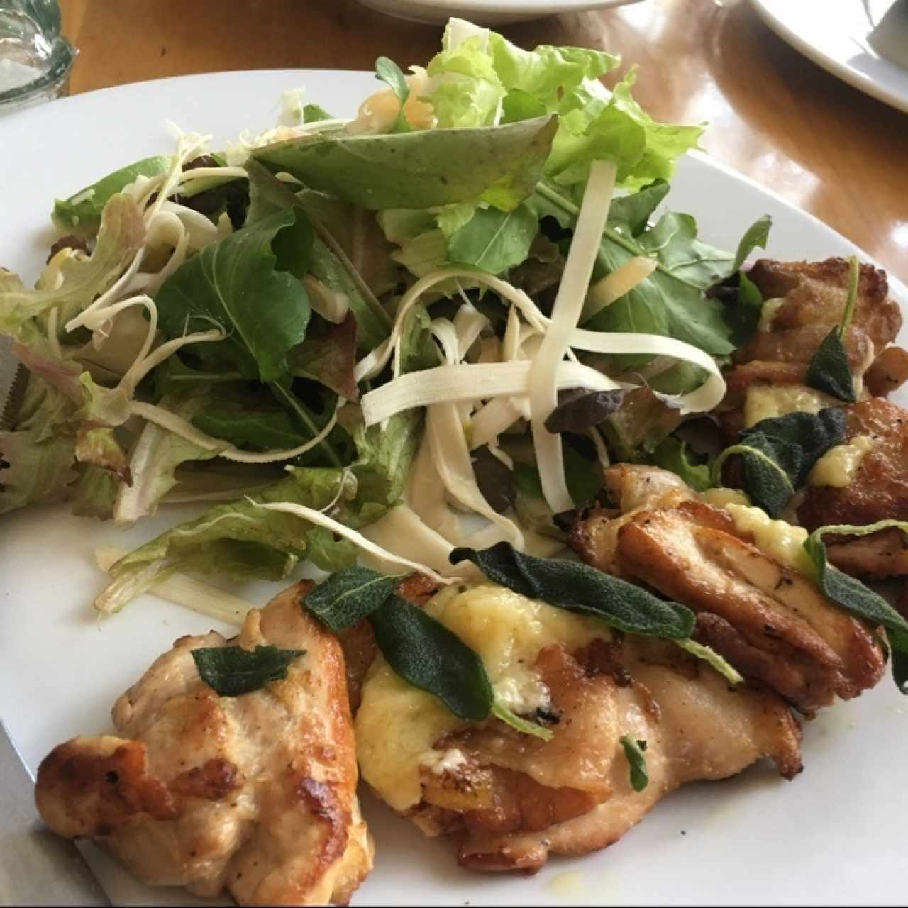 Contramuslos de pollo al limón