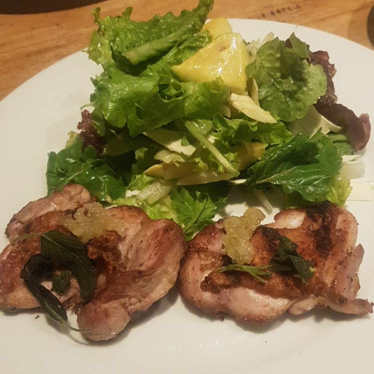 pollo al limón 