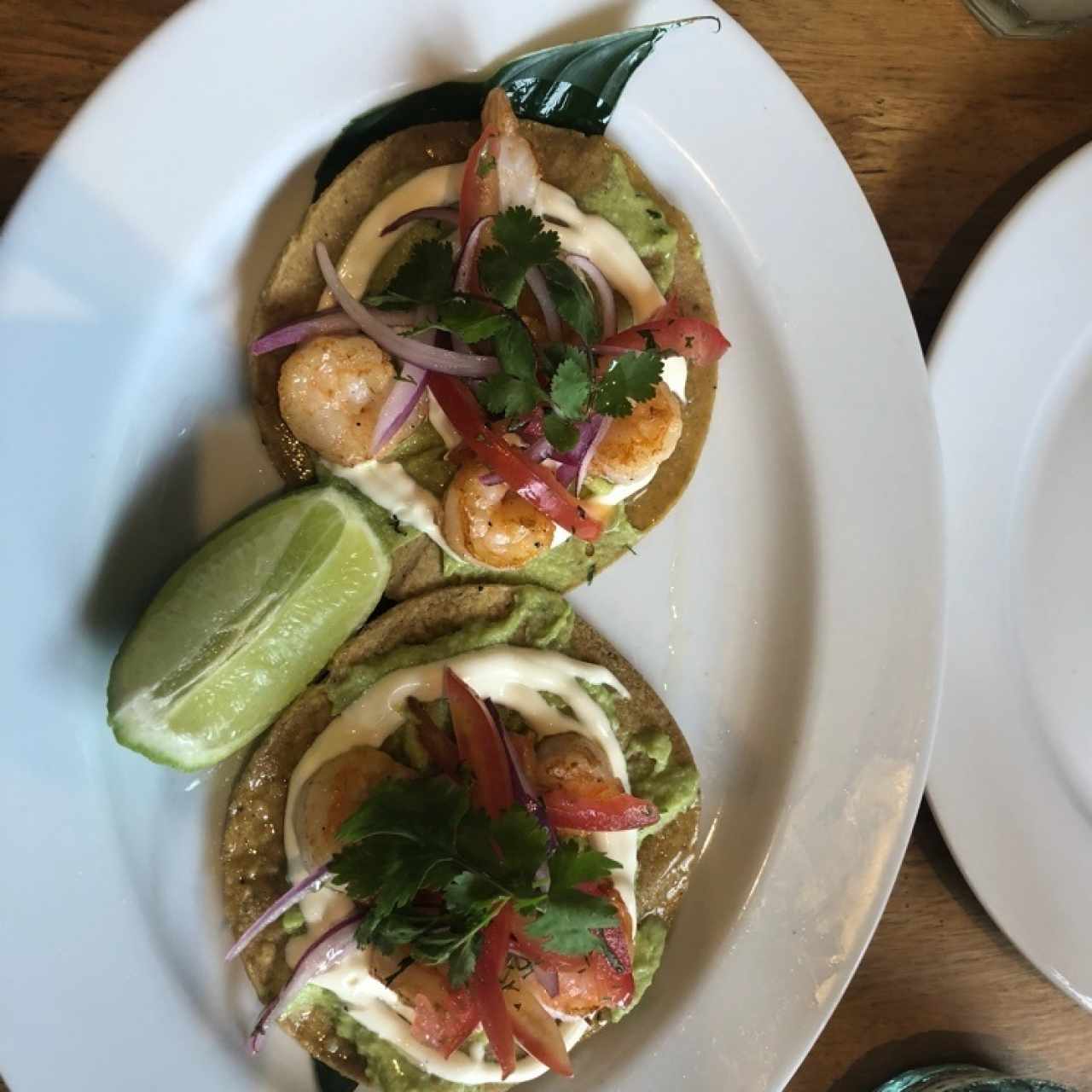 tostadas de camaron
