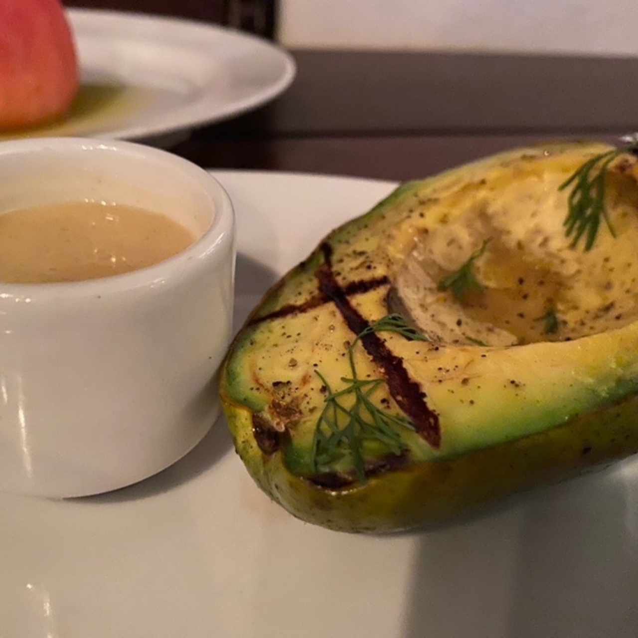 Aguacate asado