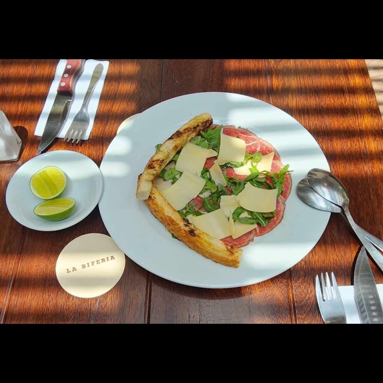 Carpaccio de lomo