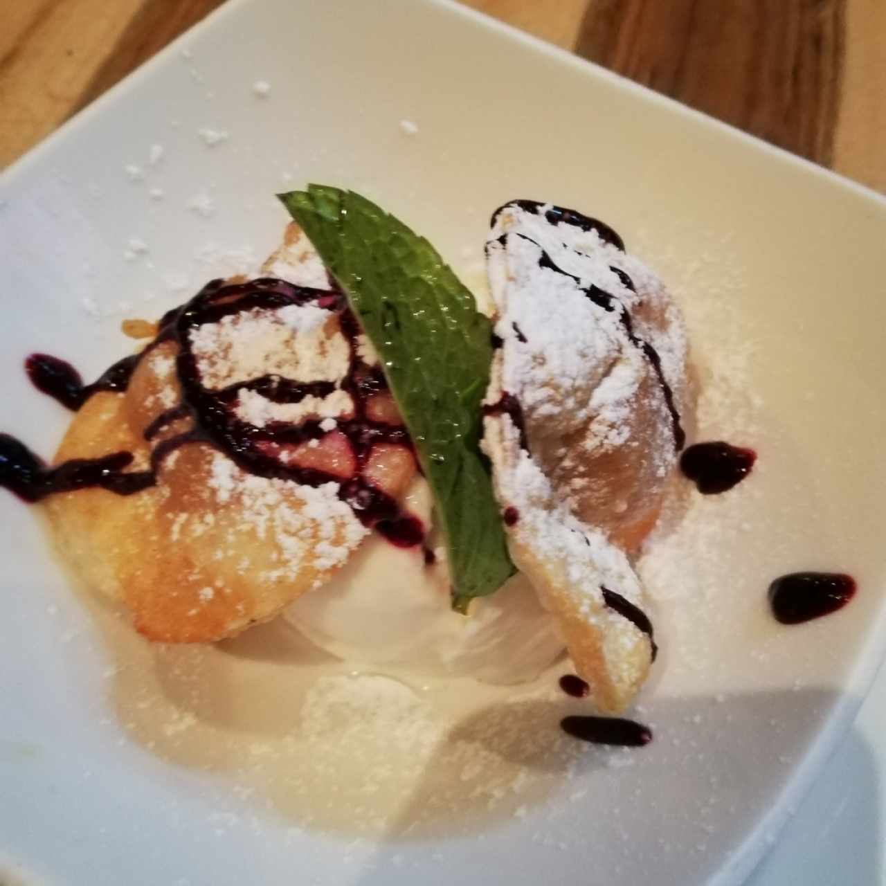 Postre Wonton