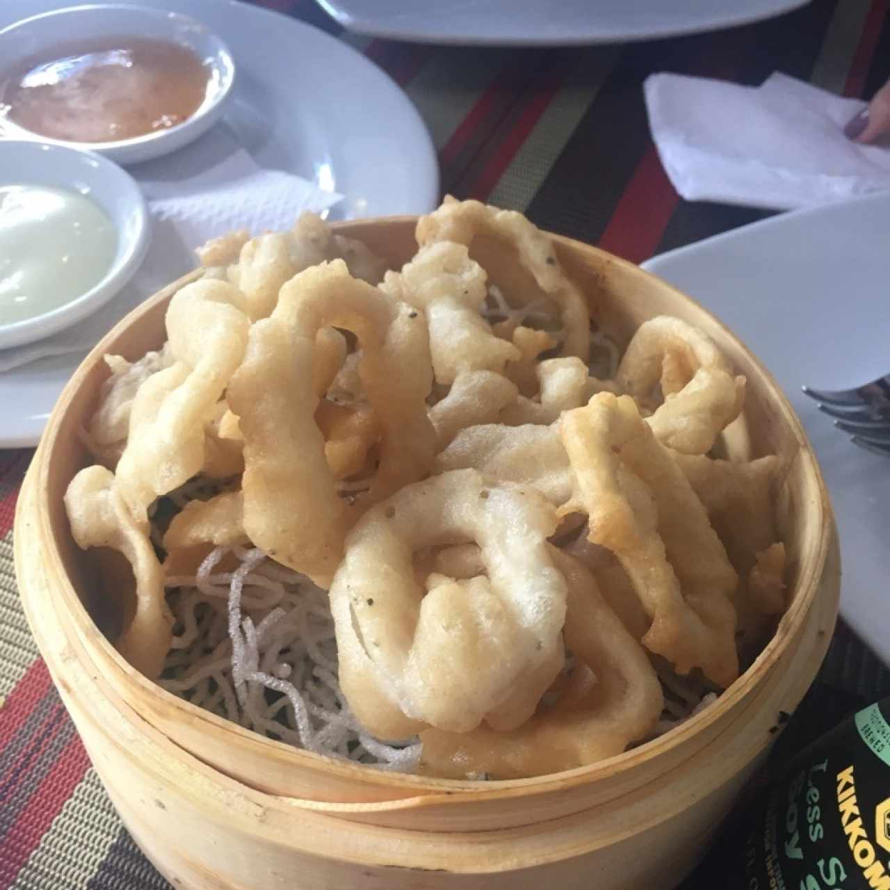 calamares tempura