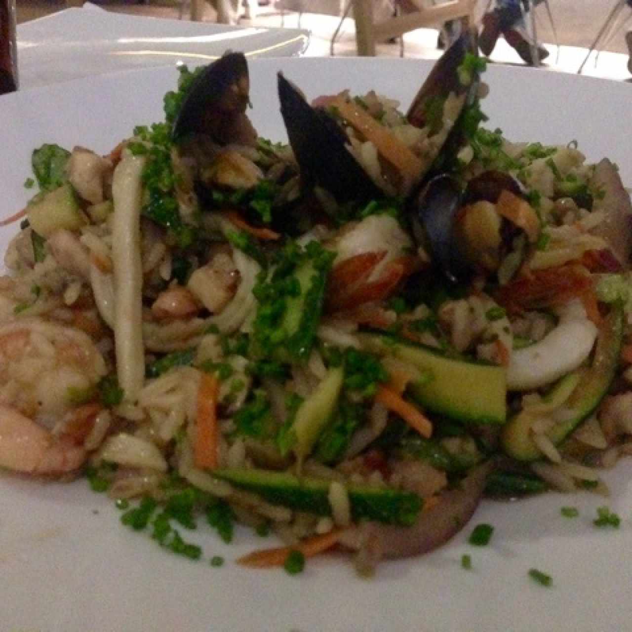 arroz con mariscos