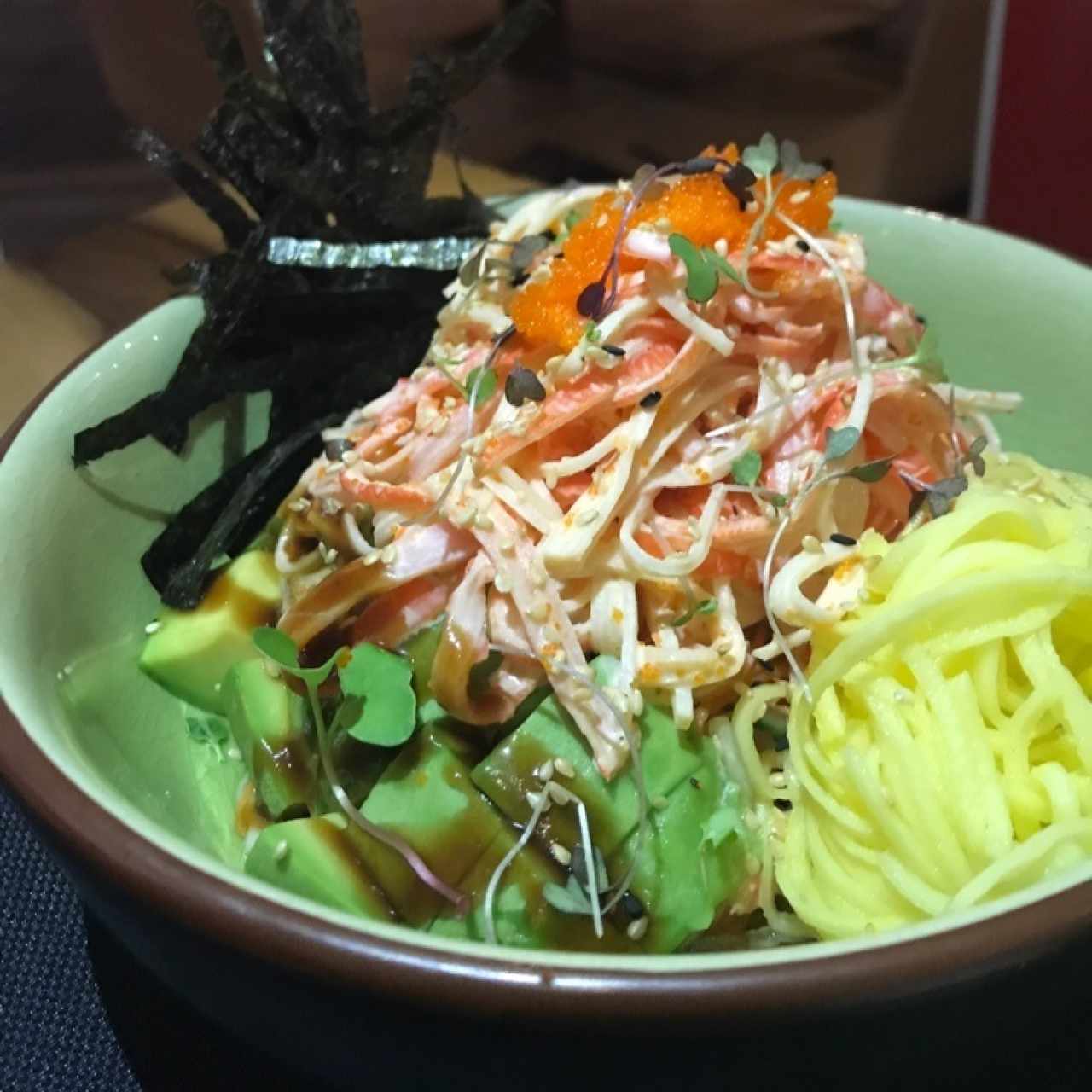 Spicy Sunomono Poke
