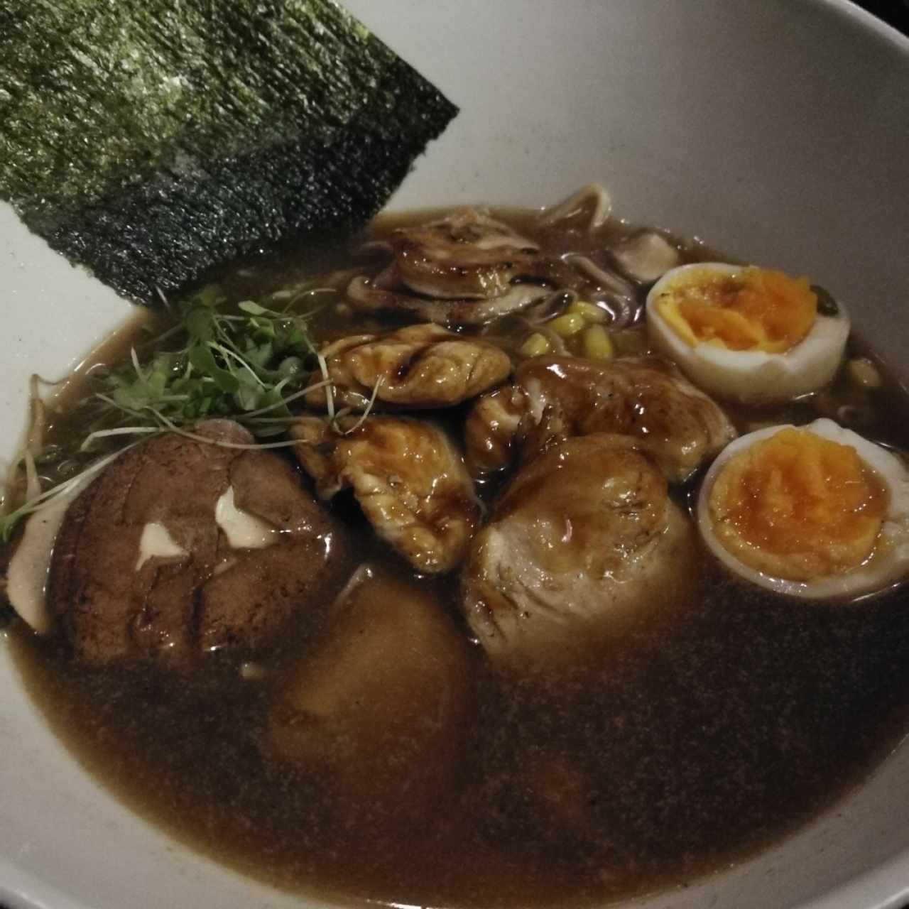 Ramen con pollo