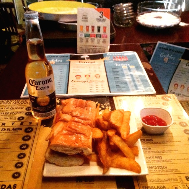 Choripan de tierra lejana