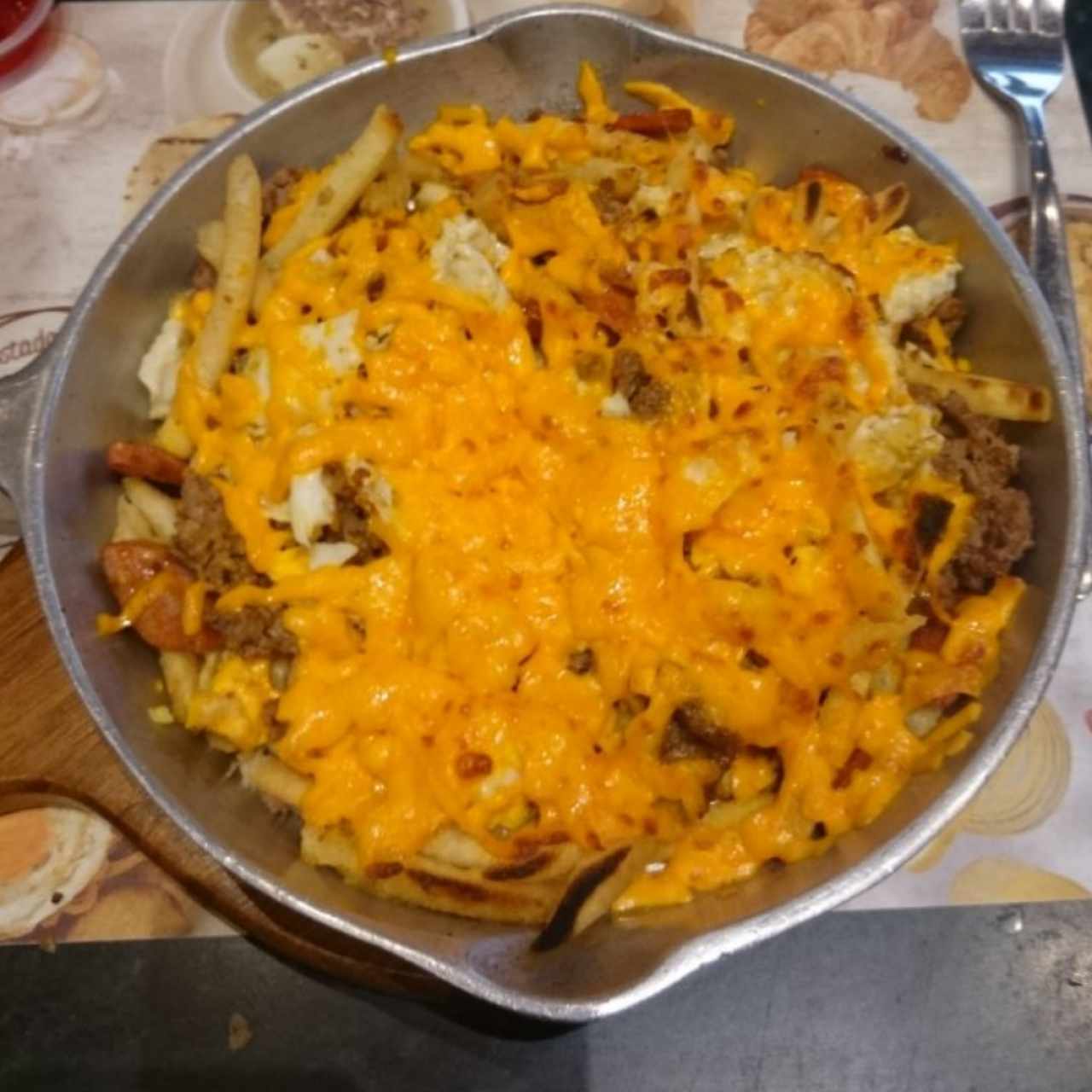 Huevos estrellados. 