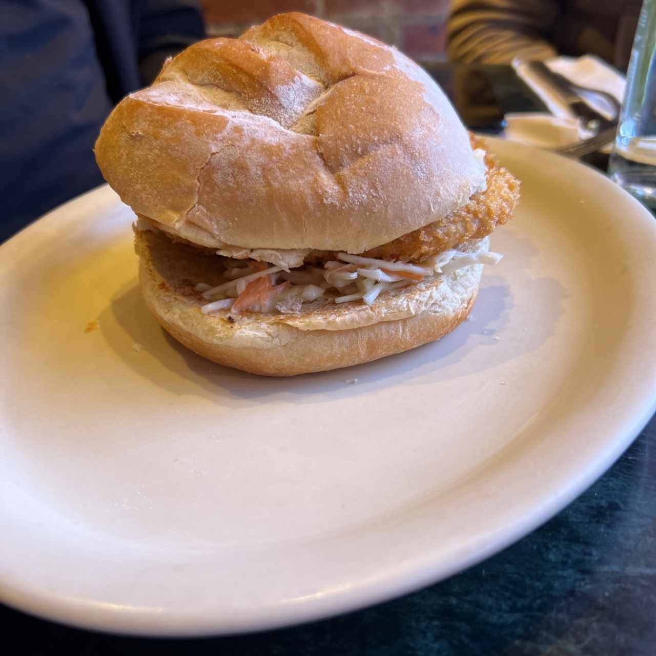 Hamburguesa con pollo 