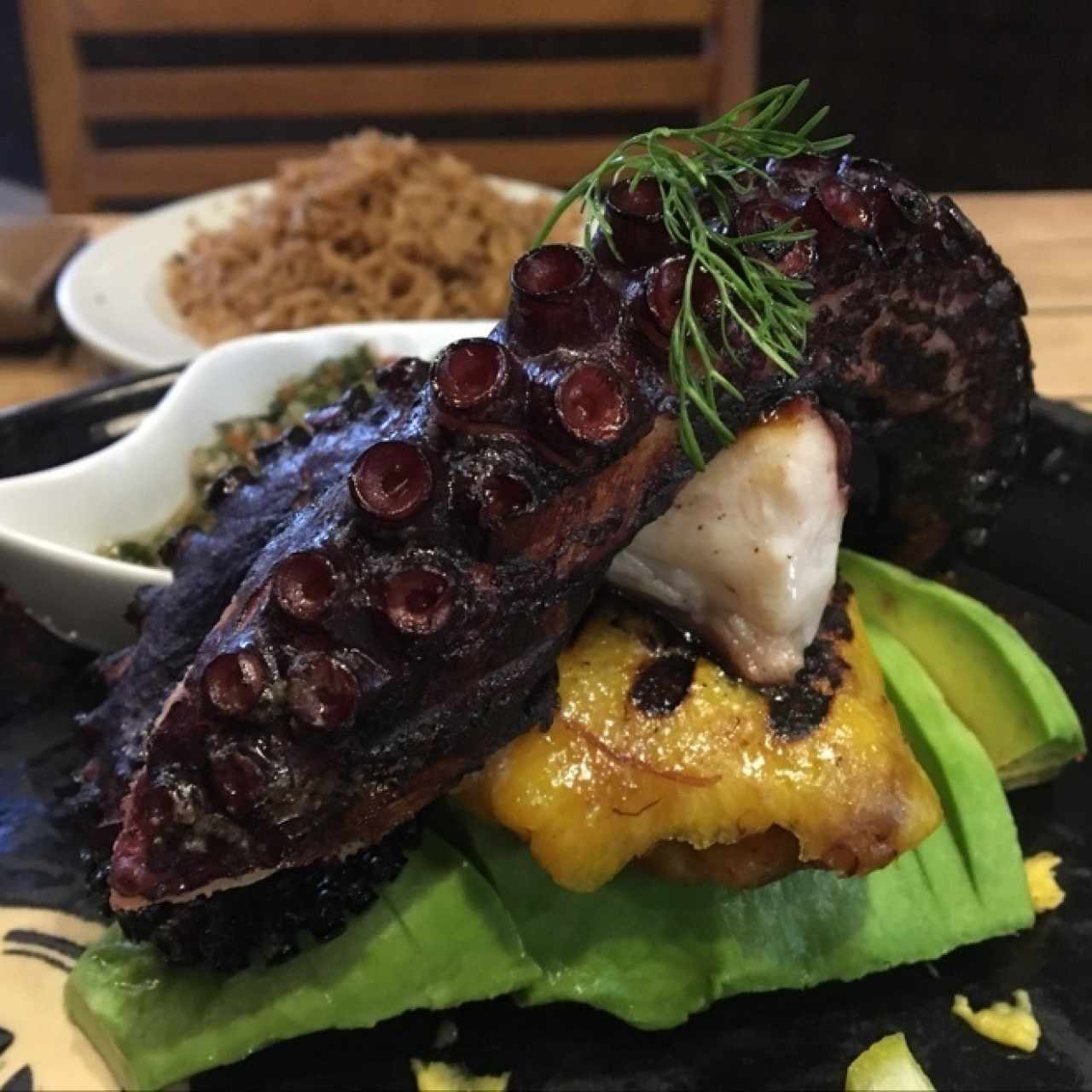Pulpo a la parrilla 