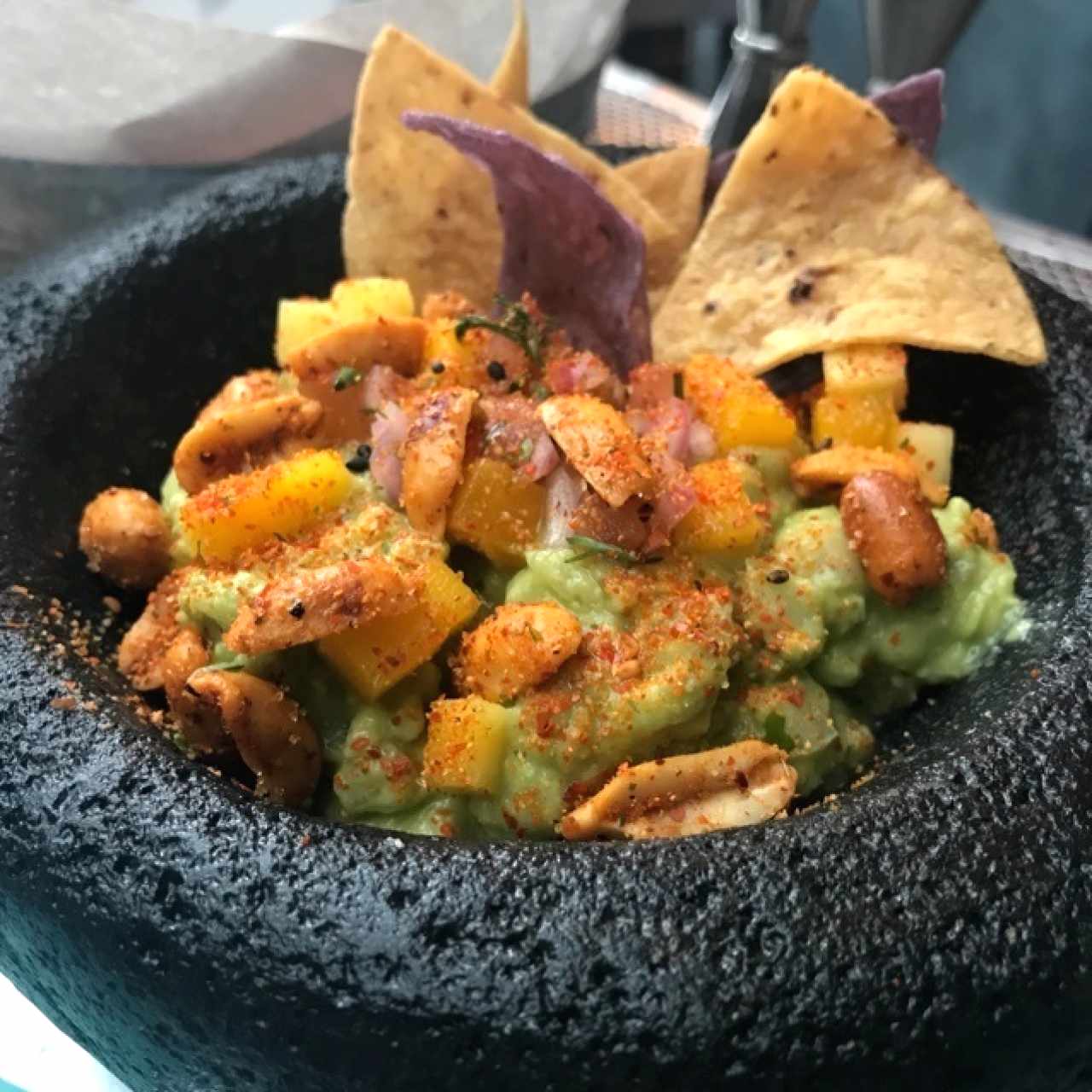 guacamole cantina y punto