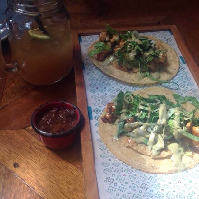 Tacos de camaron 