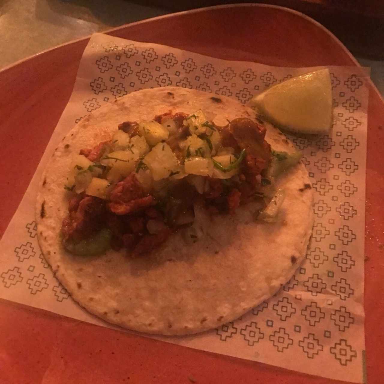 Taco al pastor