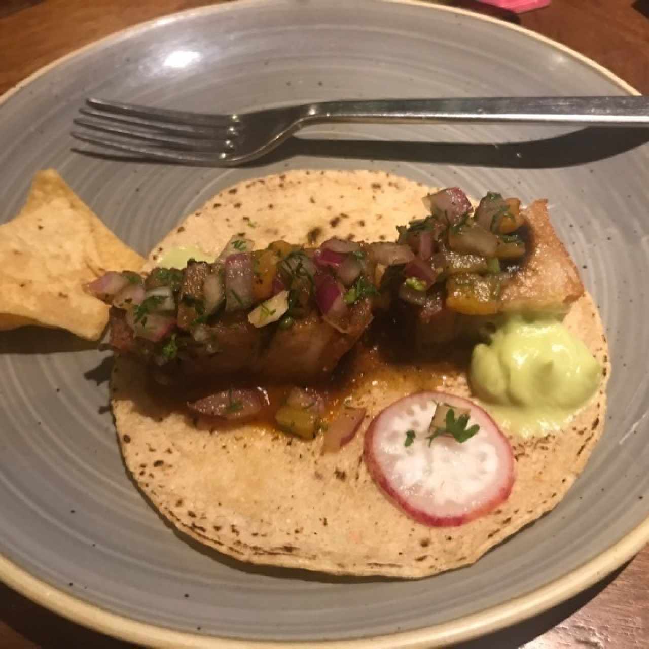 Taco de Panceta!