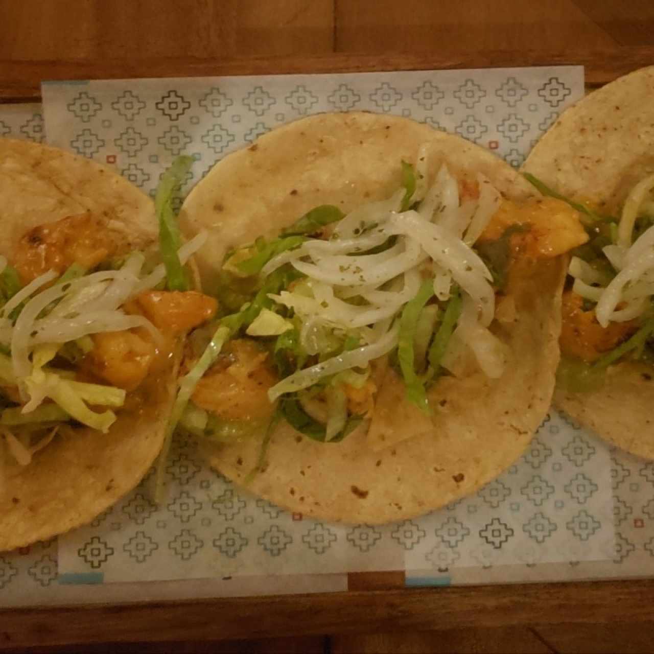 Taco de Camarones 