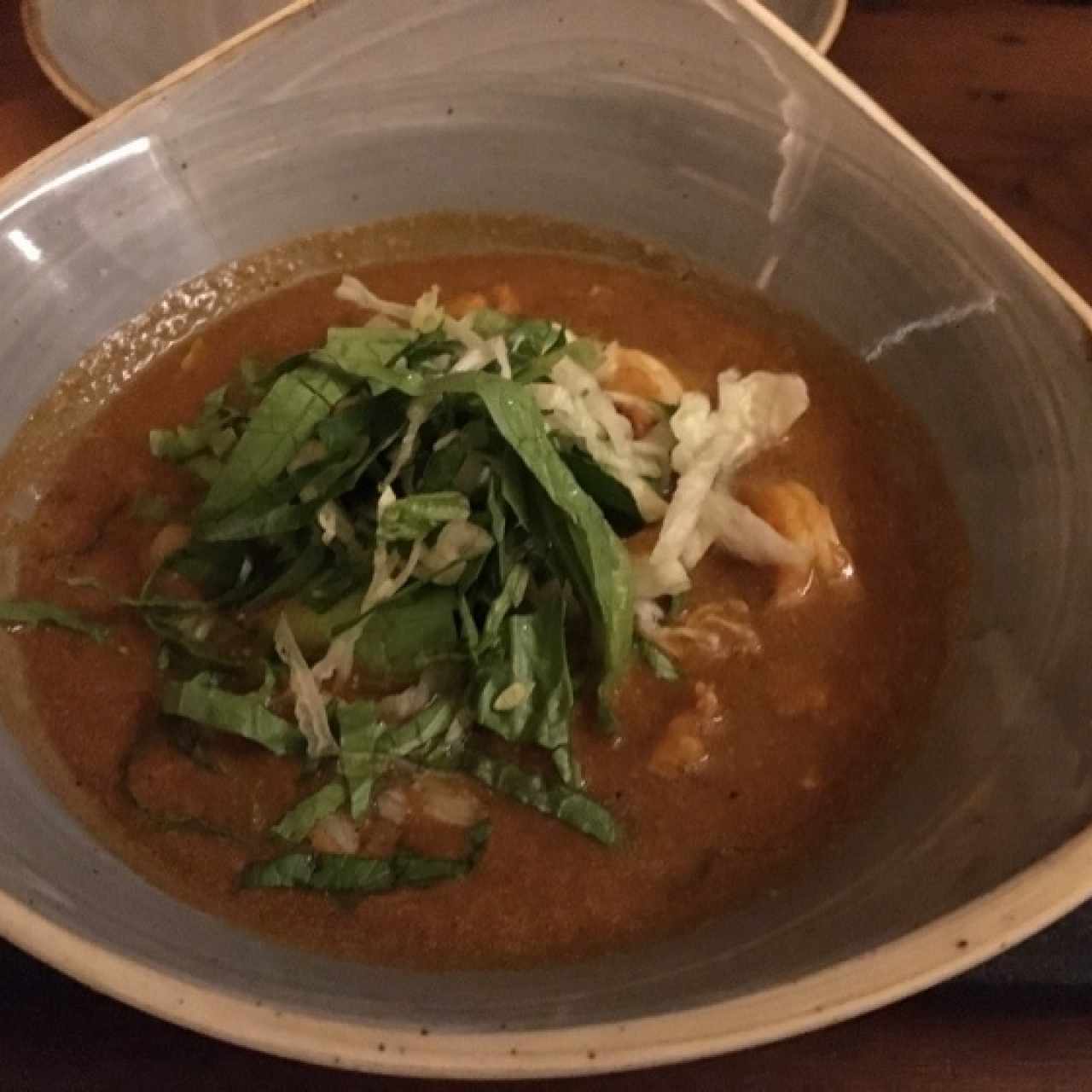 pozole de gambas