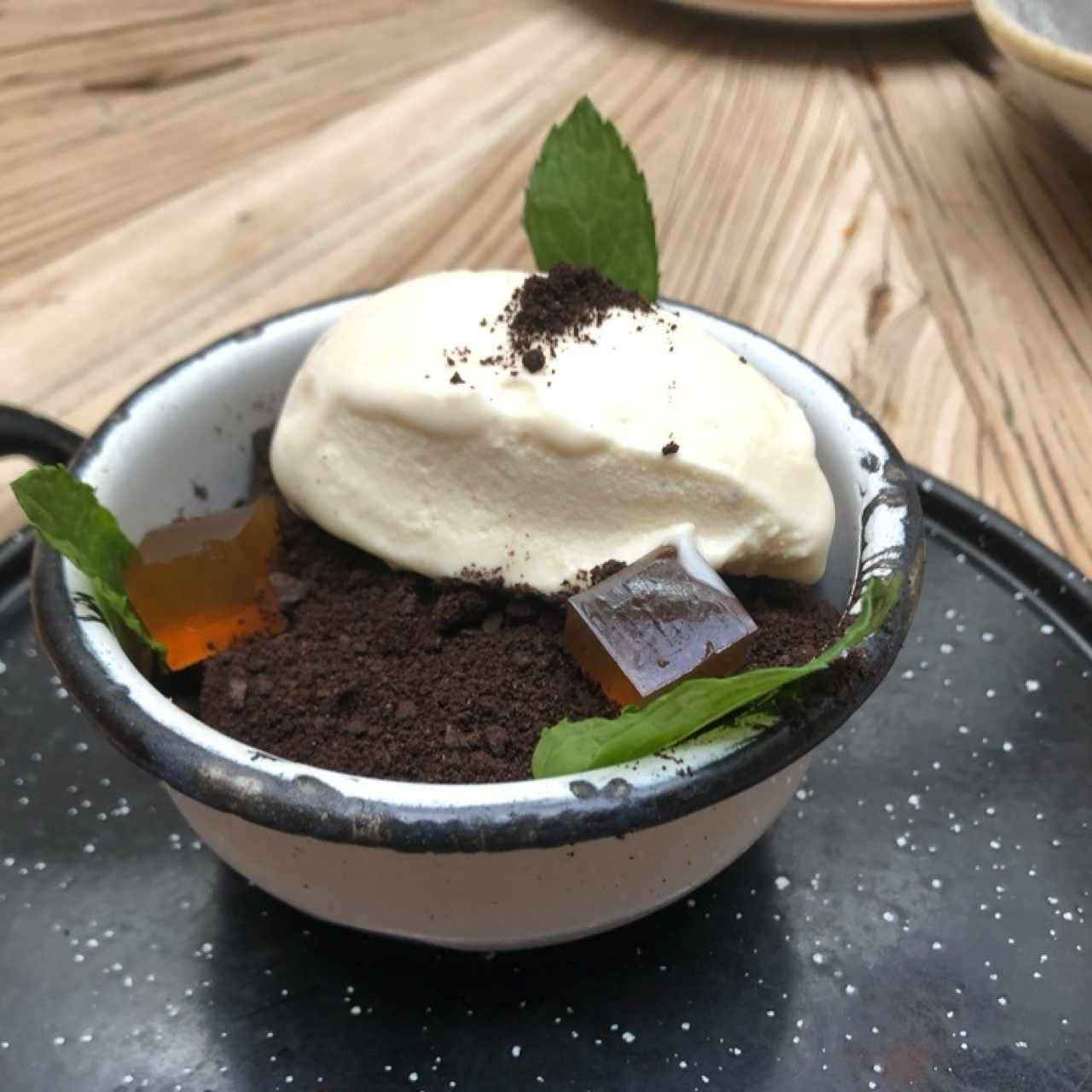 mouse de chocolate