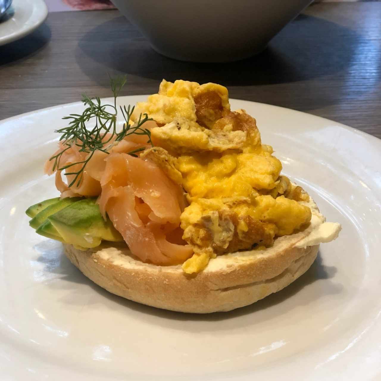 Autre bagel au saumon 