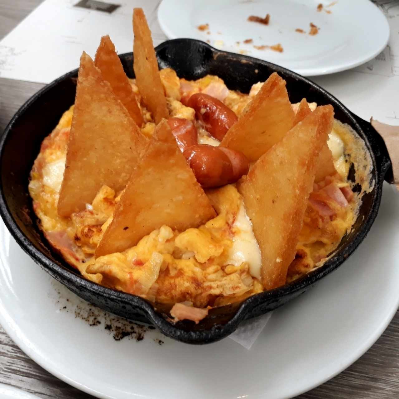 Arepa Les Migas de Tian