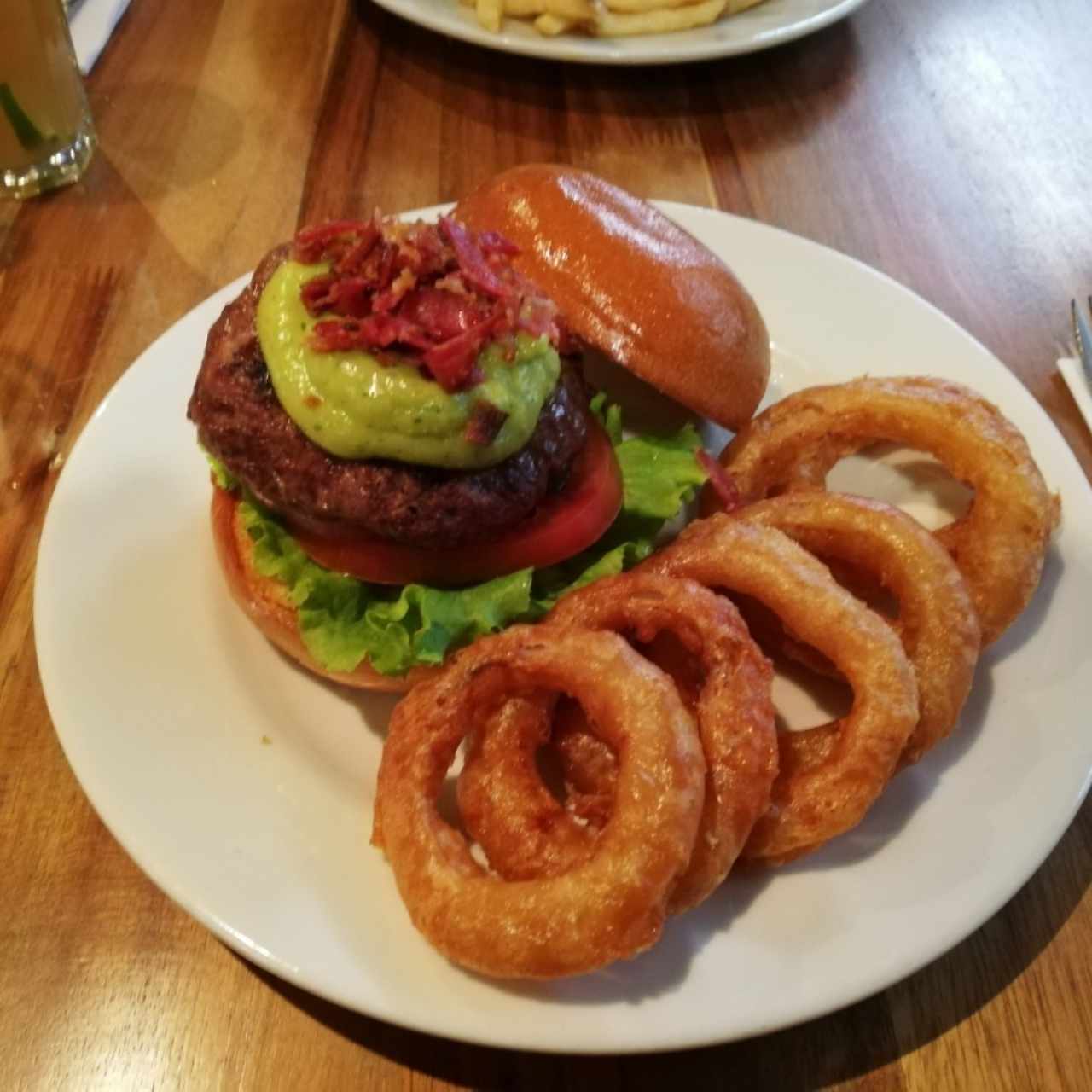 Angus bacon y guacamole