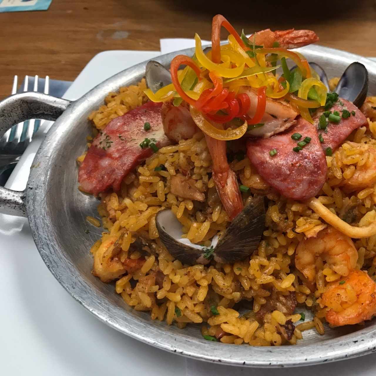 paella de la casa