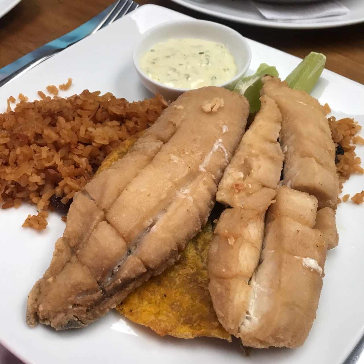 chicharron de tilapia