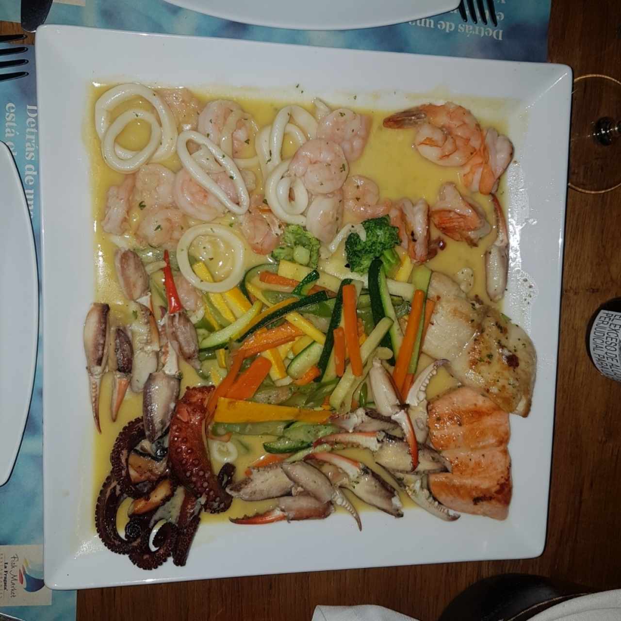 Parrillada de mariscos