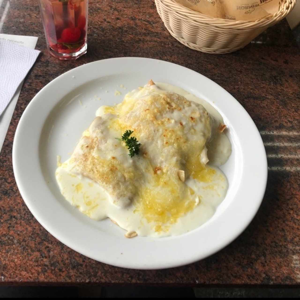 Crepe cordon blue