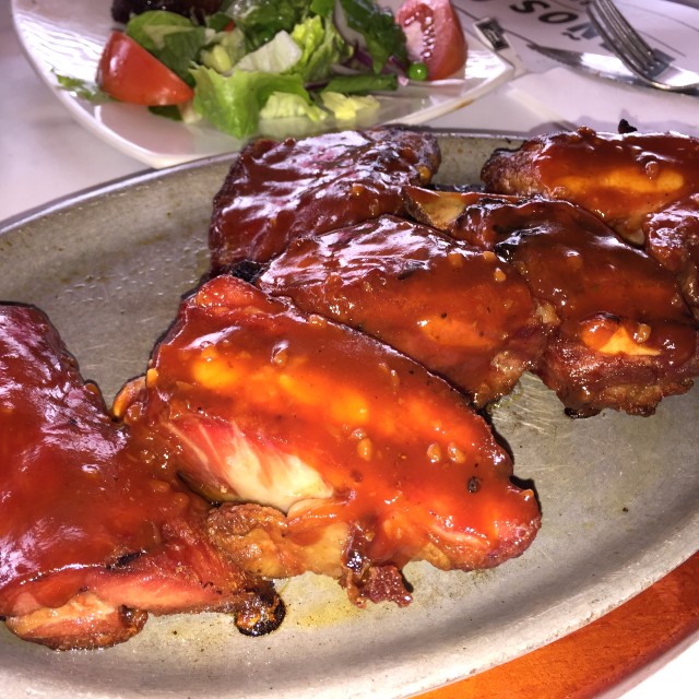 Costilla bbq