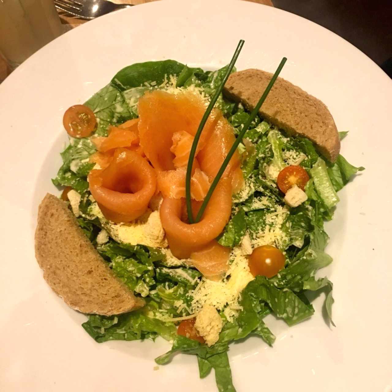 Ensalada Cesar Salmón