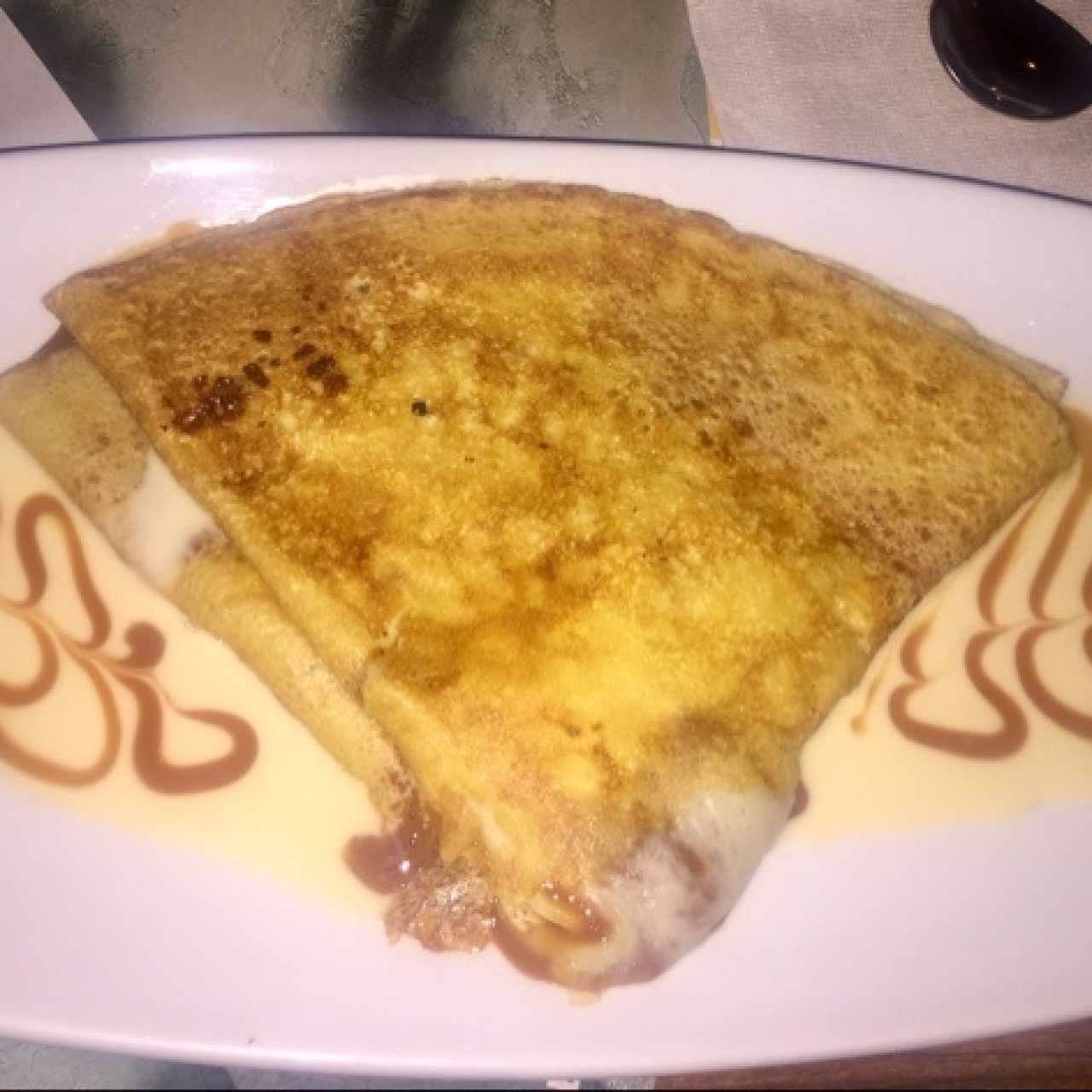 Crepe de Arequipe y Queso 