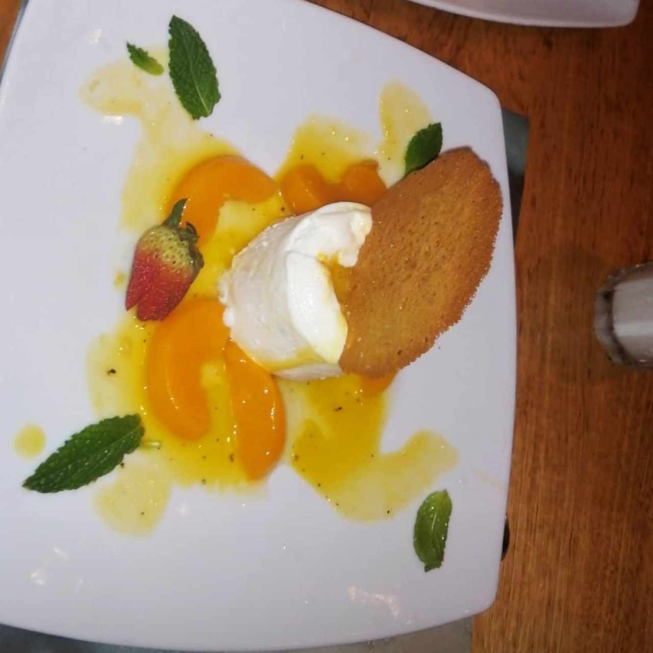 Postre de maracuya 