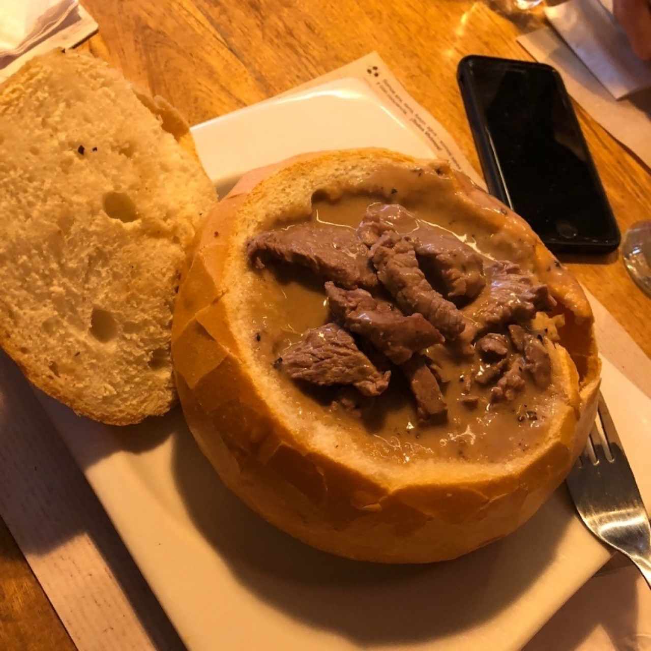 Panne cook de stroganoff
